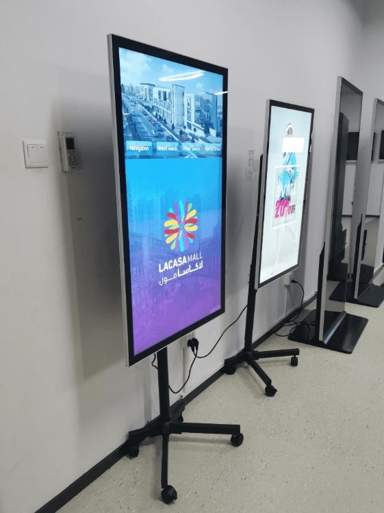 Écran intérieur haute luminosité 1500 nits Écran LCD lumineux 1500 nits pour l'Arabie Saoudite