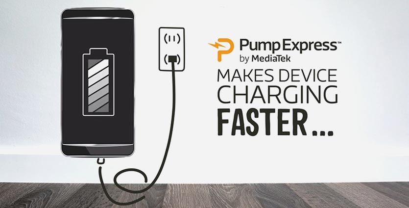 Tecnologia di ricarica rapida MediaTek Pump Express Tecnologia di ricarica rapida MediaTek Pump Express