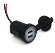 USB зарядка скрытой установки c прижимными лепесками (для транспорта) 2 портf 3,1А USB зарядка скрытой установки c прижимными лепесками (для транспорта) 2 портf 3,1А