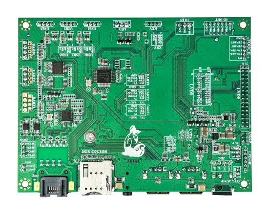 Печатная плата Allwinner A133 — детальный вид Печатная плата Allwinner A133 — детальный вид