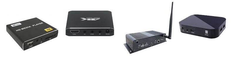 Check out our catalog of Digital signage Players